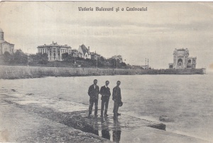 Constanta. Vederia Bulevard si a Cazinoului (necirculata)