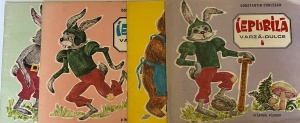 Constantin Cublesan - Iepurila Varza-Dulce. Cu ilustratii de Ecaterina Draganovici, 4 volume