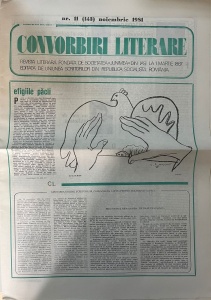 Convorbiri Literare, nr. 11, noiembrie 1981