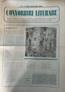 Convorbiri Literare, nr. 8, august 1980