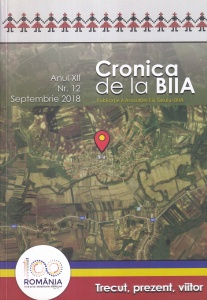 Cronica de la BIIA. Publicatie a Asociatiei Fiii Satului BIIA, nr. 12, septembrie 2018