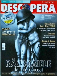 Descopera, Anul 6, numarul 6, 7 (iulie, august) 2008. Razboaiele de sub ceaceaf. Istoria sexualitatii din cele mai vechi timpuri pana in prezent