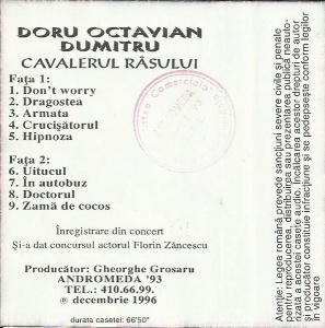 Doru Octavian Dumitru – Oaileeeu !!!...! Cavalerul Rasului - Img 2