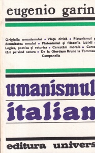 Eugenio Garin - Umanismul italian