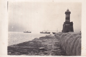 Farul Constanta / Iarna Inghet (necirculata)