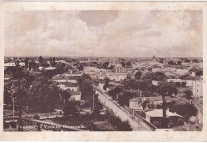 Focsani. Vedere Generala (1945, necirculata)