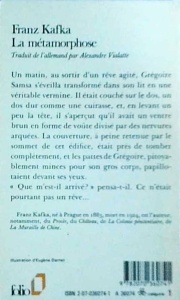 Franz Kafka - La metamorphose - Img 2