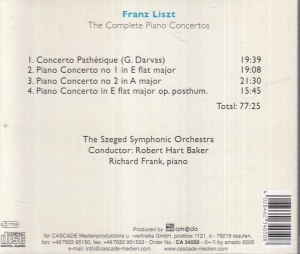 Franz Liszt - The Complete Piano Concertos - Img 2