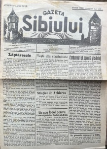 Gazeta Sibiului, nr. 47, 16 noemvrie 1945