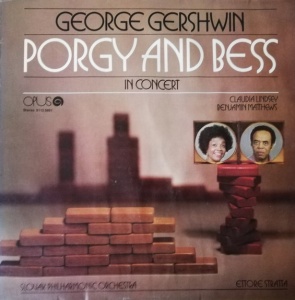 George Gershwin – Porgy And Bess. In Concert. Claudia Lindsey, Benjamin Matthews, Slovak Philharmonic Orchestra, Ettore Stratta