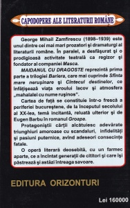 George Mihail Zamfirescu - Maidanul cu dragoste - Img 2