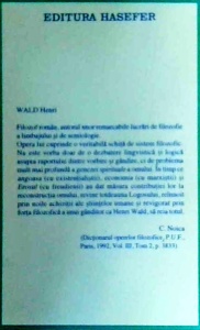 Henri Wald - Intelesuri iudaice - Img 2