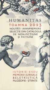 Humanitas - Toamna 2023. Noutati avanpremiere selectie din catalogul de non-fictiune si fictiune