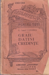 I.-Aurel Candrea - Graiu datini credinte (editie veche)