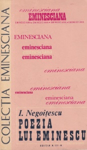 I. Negoitescu - Poezia lui Eminescu