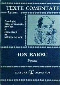 Ion Barbu - Poezii (Texte comentate)