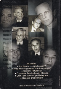Iosif Boda - Cinci ani la Cotroceni - Img 2