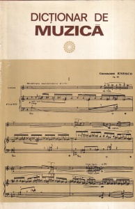 Iosif Sava, Luminita Vartolomei - Dictionar de muzica