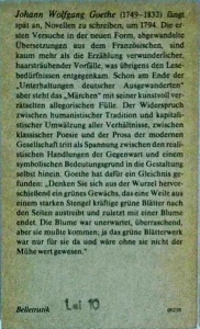 Johann Wolfgang Goethe - Novellen - Img 2