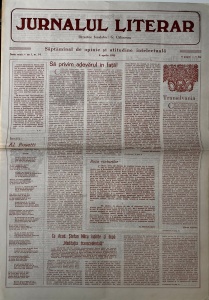 Jurnalul Literar, nr. 14, 9 aprilie 1990