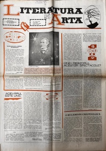 Literatura si Arta. Saptamanal al Uniunii Scriitorilor din Modova, nr. 24, 14 iunie 1990