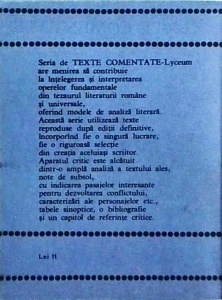 Lucian Blaga - Poezii (Texte Comentate) - Img 2