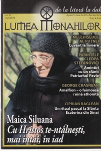 Lumea Monahilor, nr. 71, mai 2013