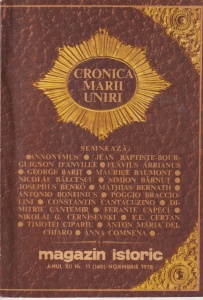 Magazin Istoric, nr. 11, noiembrie 1978