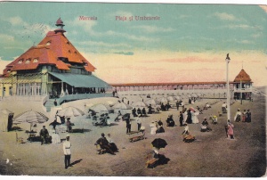 Mamaia. Plaja si Umbrarele (circulata)