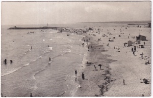 Mangalia. Plaja (circulata 1930)