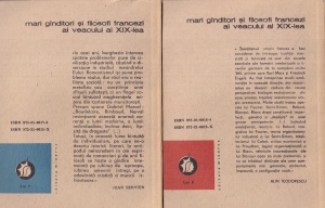 Mari ganditori si filosofi francezi ai veacului al XIX-lea, 2 volume - Img 2