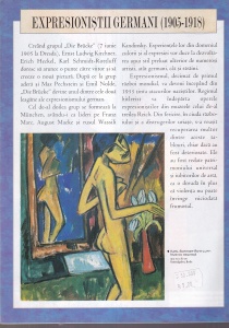 Mari pictori. Viata, sursele de inspiratie si opera. Expresionismul german, nr. 107 - Img 2