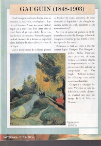 Mari pictori. Viata, sursele de inspiratie si opera. Paul Gauguin, nr. 3 - Img 2