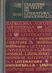 N. I. Barbu, Ovidiu Drimba, Romul Munteanu - Culegere de texte din literatura universala