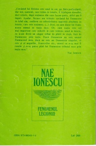Nae Ionescu - Fenomenul legionar - Img 2