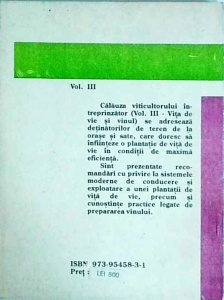 Nicolae Lupsa - Calauza viticultorului, volumul 3. Vita de vie si vinul - Img 2