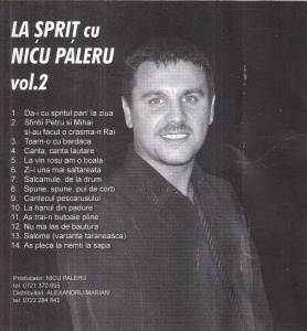 Nicu Paleru – La sprit cu Nicu Paleru vol. 2 - Img 2