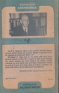 Onisifor Ghibu - Ziar de lagar. Caracal - 1945 - Img 2