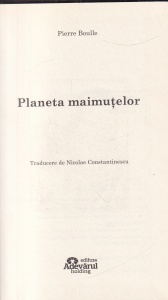 Pierre Boulle - Planeta maimutelor - Img 2