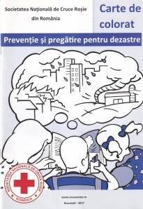 Preventie si pregatire pentru dezastre. Carte de colorat pentru copii intre 3 si 5 ani