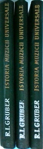 R. I. Gruber - Istoria muzicii universale, 3 volume