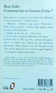 Rene Fallet - Comment fais-tu l'amour, Cerise? - Img 2