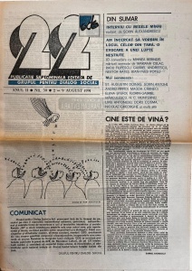 Revista 22, nr. 30, 2-9 august 1991