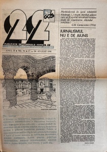 Revista 22, nr. 32, 17-24 august 1991