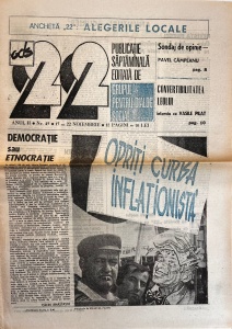Revista 22, nr. 45, 15-22 noiembrie 1991