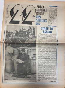 Revista 22, nr. 6, 23 februarie 1990