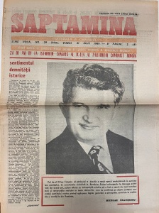 Saptamana, nr. 29, 21 iulie 1989