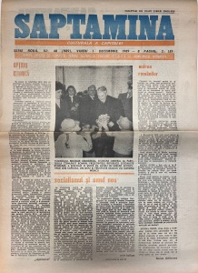 Saptamana, nr. 48, 1 decembrie 1989