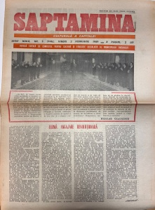 Saptamana, nr. 5, 3 februarie 1989