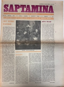 Saptamana, nr. 9, 3 martie 1989